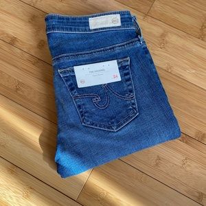 AG Adriano Goldschmied, The legging/supper skinny. Blue jeans size 24R.